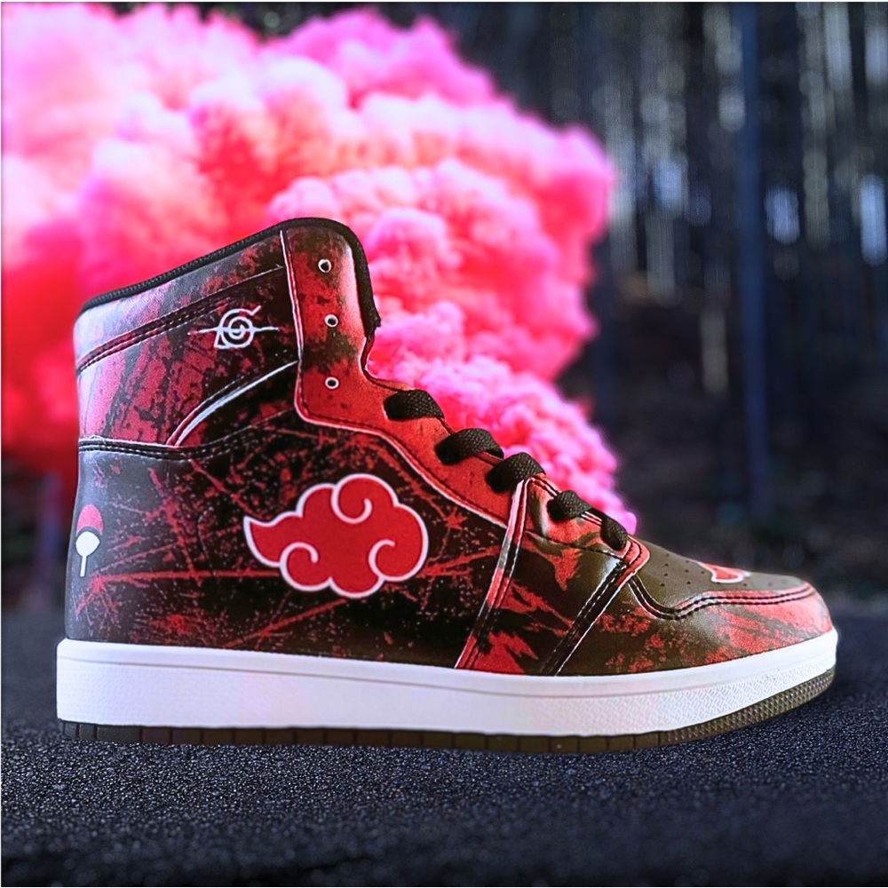 Akatsuki Hidden Leaf Symbol Sneakers